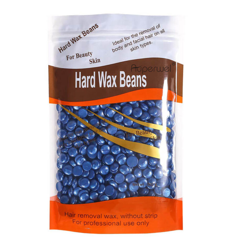 Hard Wax Beads for Hair Removal 100g Hard Wax Beans Pack, Bulk Wax Pearls  for Home Waxing